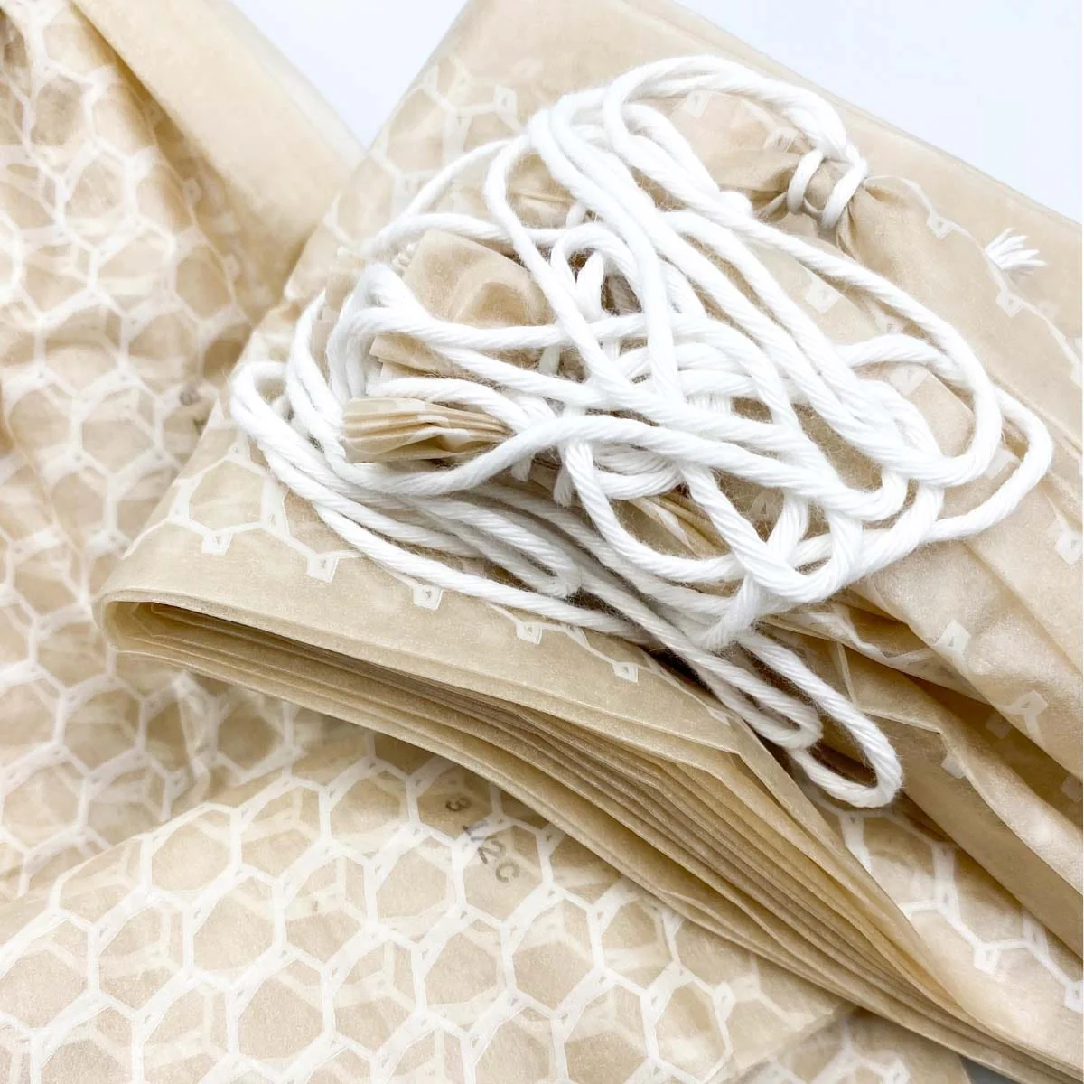 76mm Clear Protein Coated String Effect Fibrous Casing Kit - Image 3