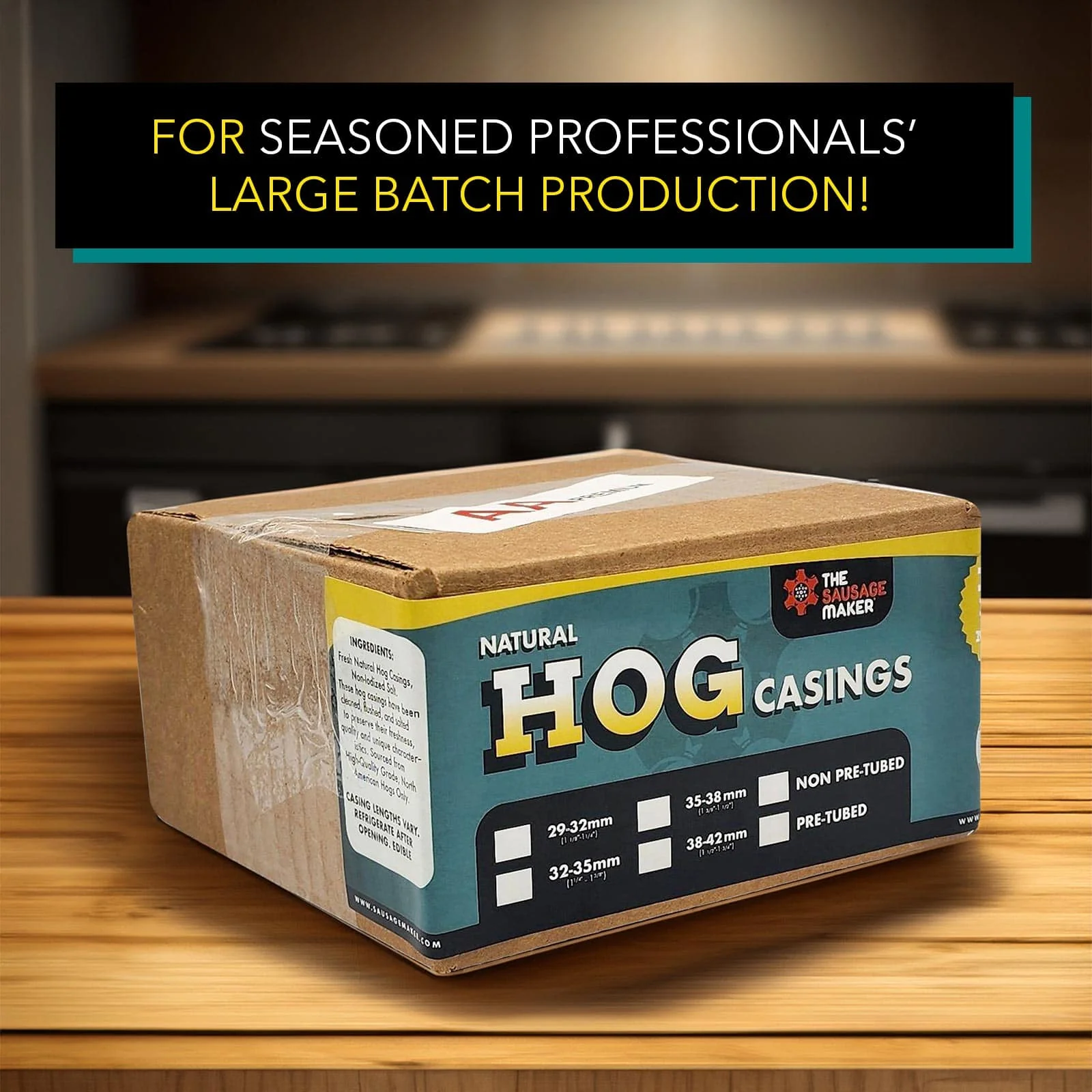 Premium Natural Hog Casings 32-35mm - Image 3